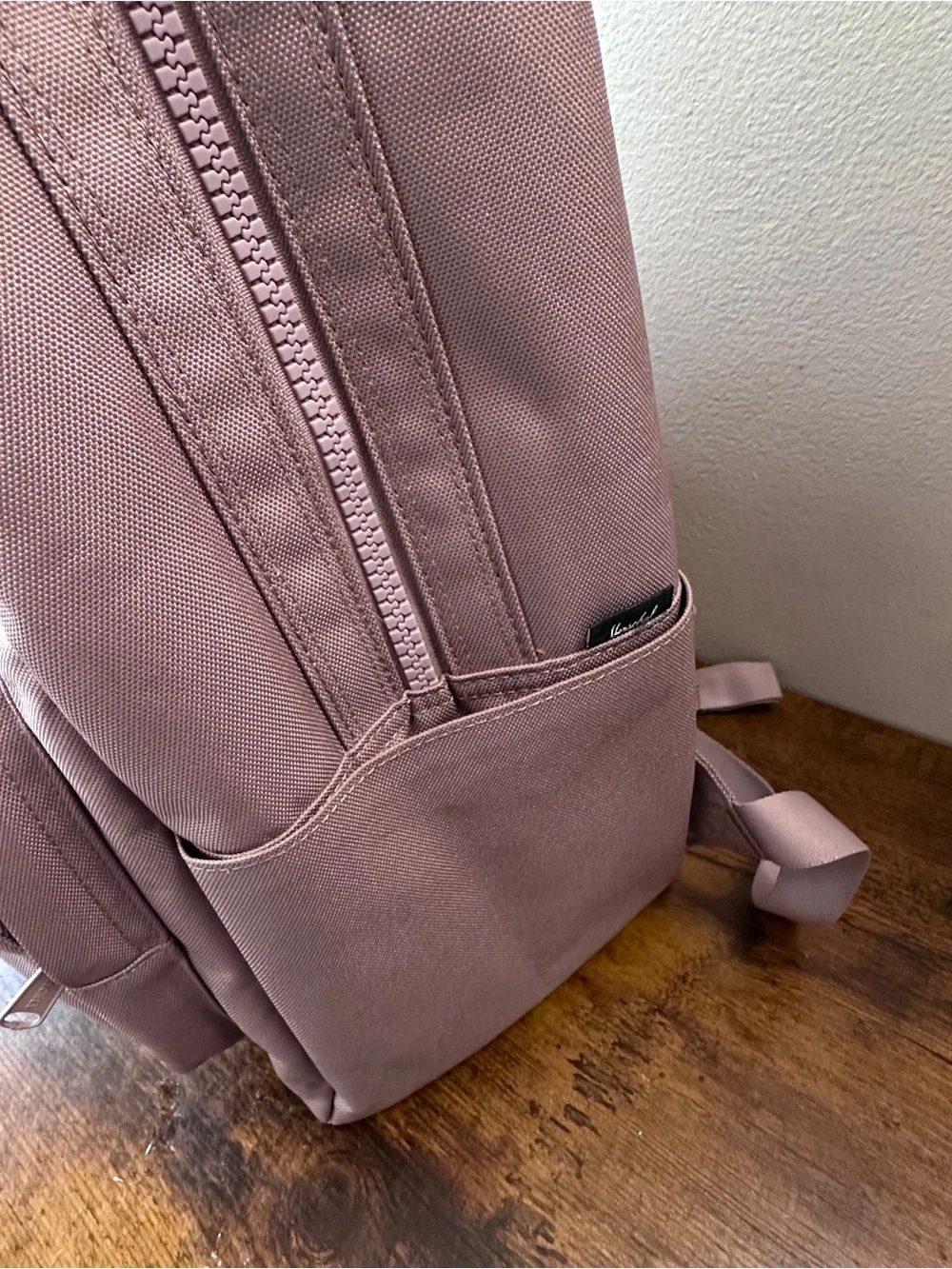 Herschel Supply Co Nova Backpack Ash Rose Pink Mauve Dual Top Handle Daypack